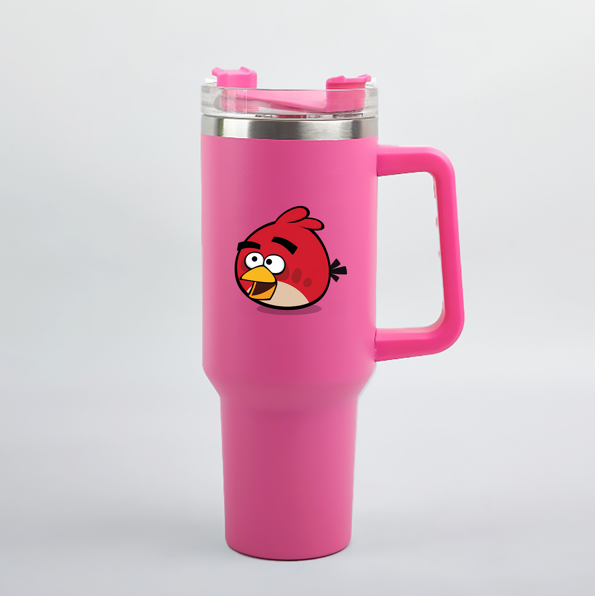 （画像用） Angry Birds アングリーバード 1200mL車用タンブラー（カラープリント）
